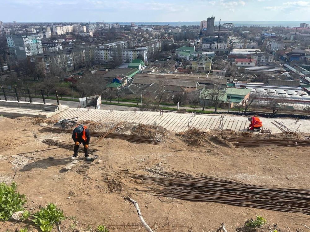 Будущая смотровая площадка преображается на глазах