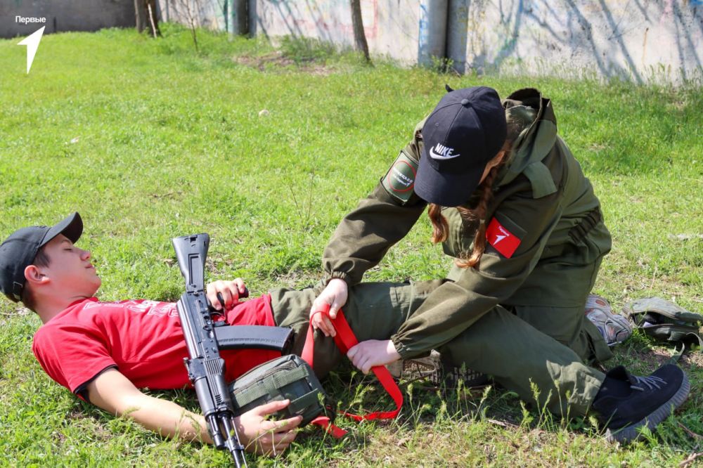 В Запорожской области стартовали муниципальные этапы Всероссийской военно-патриотической игры «Зарница 2.0»!