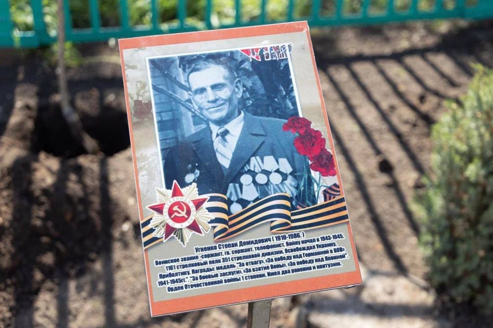 Мемориальная экспозиция «Аллея памяти» в Запорожской области