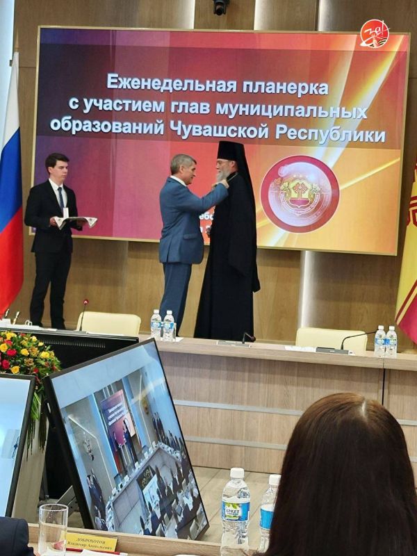 Епископ Феодор награжден орденом «За заслуги перед Чувашской Республикой»