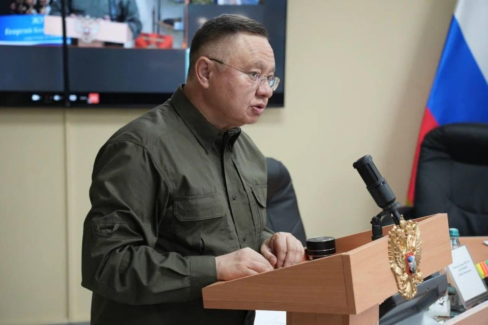 Глава Минстроя России принял участие в заседании штаба территориальной обороны Запорожской области