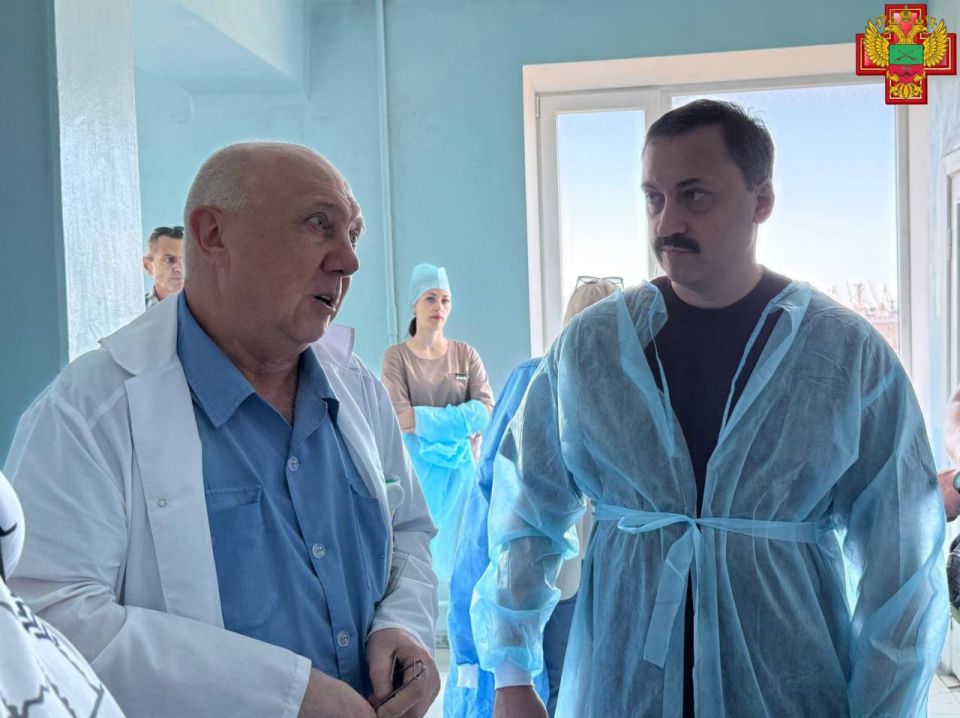 До конца 2026 года будет отремонтирован хирургический корпус Бердянской городской больницы