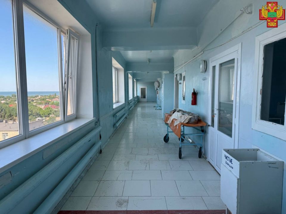 Хирургический корпус Бердянской городской больницы отремонтируют до конца 2026 года