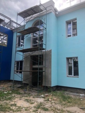 Ремонт в Бердянской школе №19 продолжается