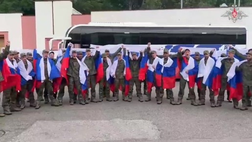 Анна Хорошун: Очередная группа российских воинов вернулась домой из украинского плена