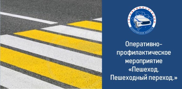 С 16 по 18 июля 2025 года сотрудники Госавтоинспекции Запорожской области проведут оперативно-профилактическое мероприятие «Пешеход. Пешеходный переход!»