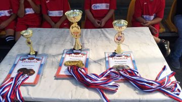 В Бердянске прошёл Кубок города по футболу среди юных спортсменов