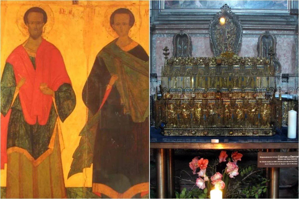 Анна Хорошун: Родные братья Косма и Дамиан родились в III веке в Риме