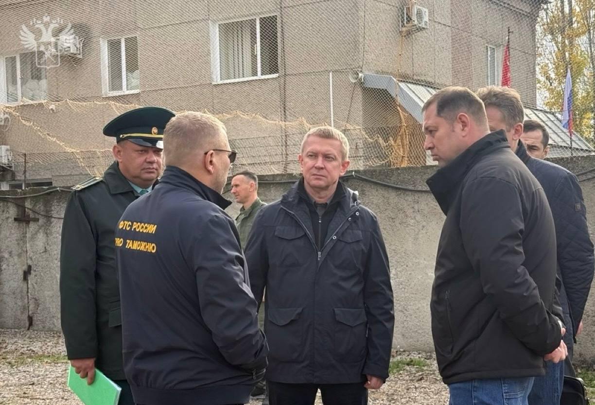 Руководитель ФТС России Валерий Пикалёв побывал с рабочим визитом в Бердянске