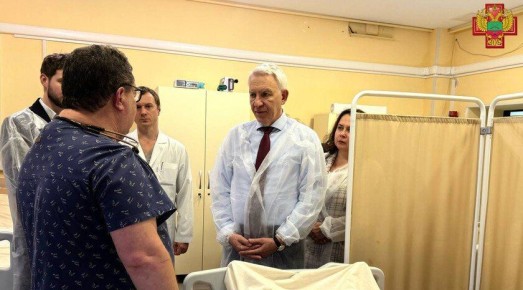 Академик РАН высоко оценил уровень кардиологической службы Запорожской области