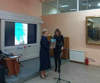 В Бердянске открылась первая отчётная выставка Запорожского отделения Союза художников России