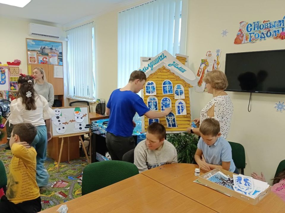 19.12.2025 г. в ГБУ "Комплексный центр социального обслуживания населения" Министерства труда и социальной политики Запорожской области в отделении комплексной реабилитации детей - инвалидов г. Бердянск прошло мероприятие... 19.12.2025 г. в ГБУ "Комплексный центр социального обслуживания населения" Министерства труда и социальной политики Запорожской области в отделении комплексной реабилитации детей - инвалидов г. Бердянск прошло мероприятие...
