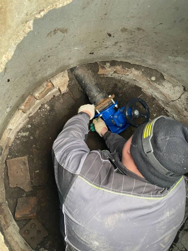 В Бердянском районе проводится ремонт водоснабжения В Бердянском районе проводится ремонт водоснабжения