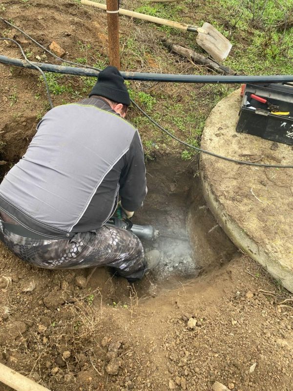 В Бердянском районе проводится ремонт водоснабжения В Бердянском районе проводится ремонт водоснабжения