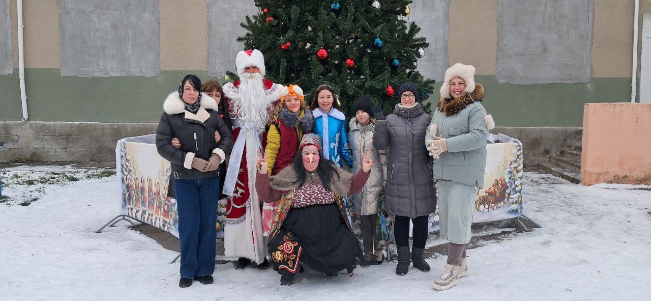 Новогодний праздник в селе Дмитровка Новогодний праздник в селе Дмитровка