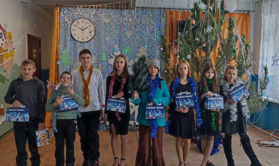 Школы Бердянского округа благодарят шефов из Чувашии за новогодние подарки Школы Бердянского округа благодарят шефов из Чувашии за новогодние подарки