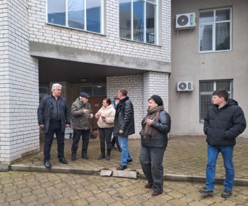 В Бердянске по инициативе Главы города побывала с рабочим визитом Министр труда и социальной политики Дина Желновакова