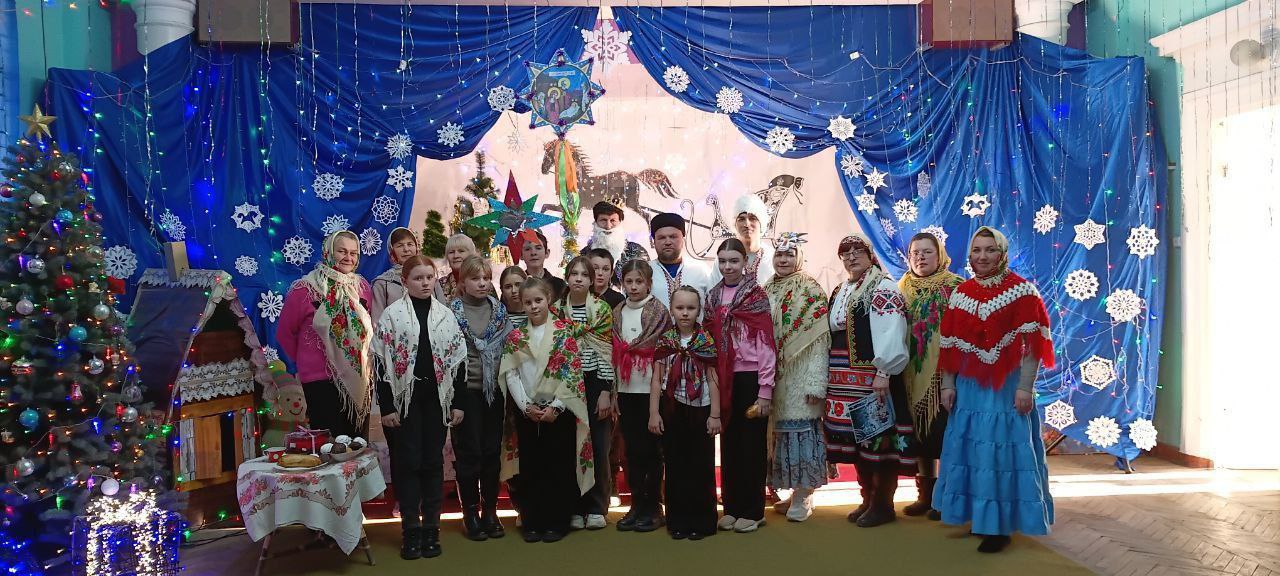 Святочная программа в посёлке Андреевка Святочная программа в посёлке Андреевка