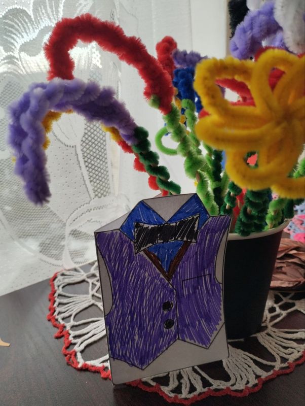 Детская мастерская «Открытка для папы» Детская мастерская «Открытка для папы»