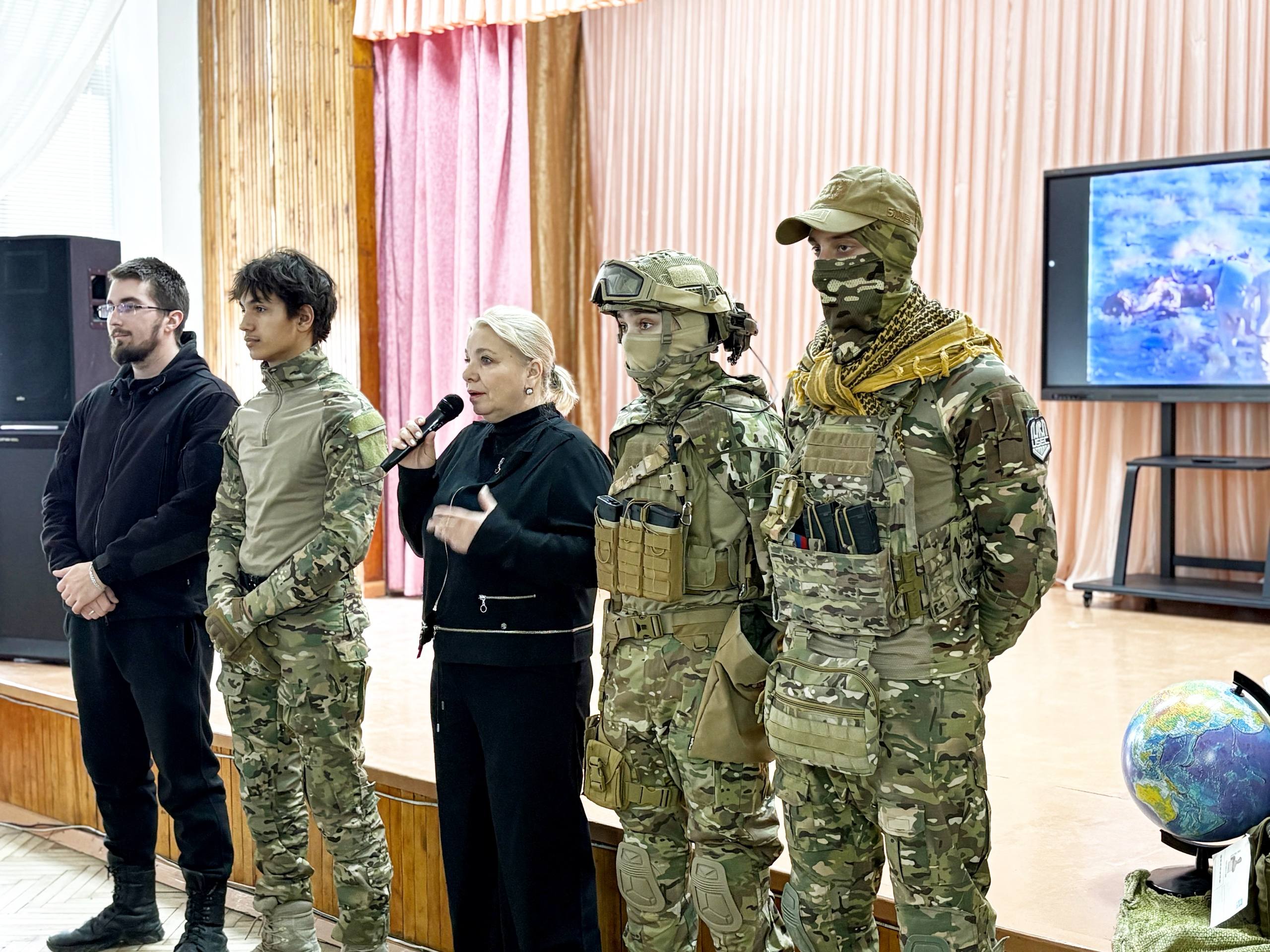 В Бердянске состоялся концерт «Юность, обожжённая войной»