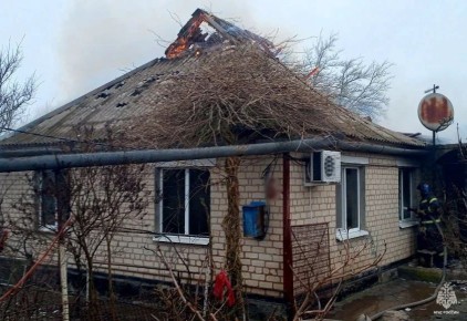 Два человека погибли при пожаре в селе Нововасильевка Бердянского муниципального округа