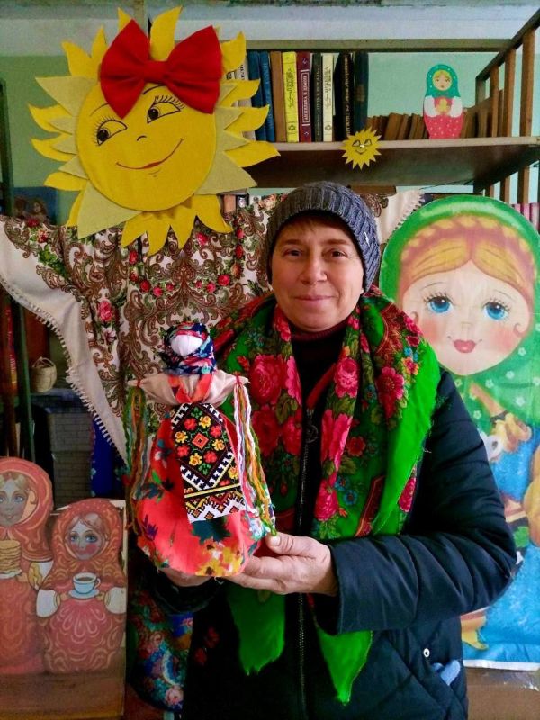 Масленица в библиотеке села Трояны Масленица в библиотеке села Трояны