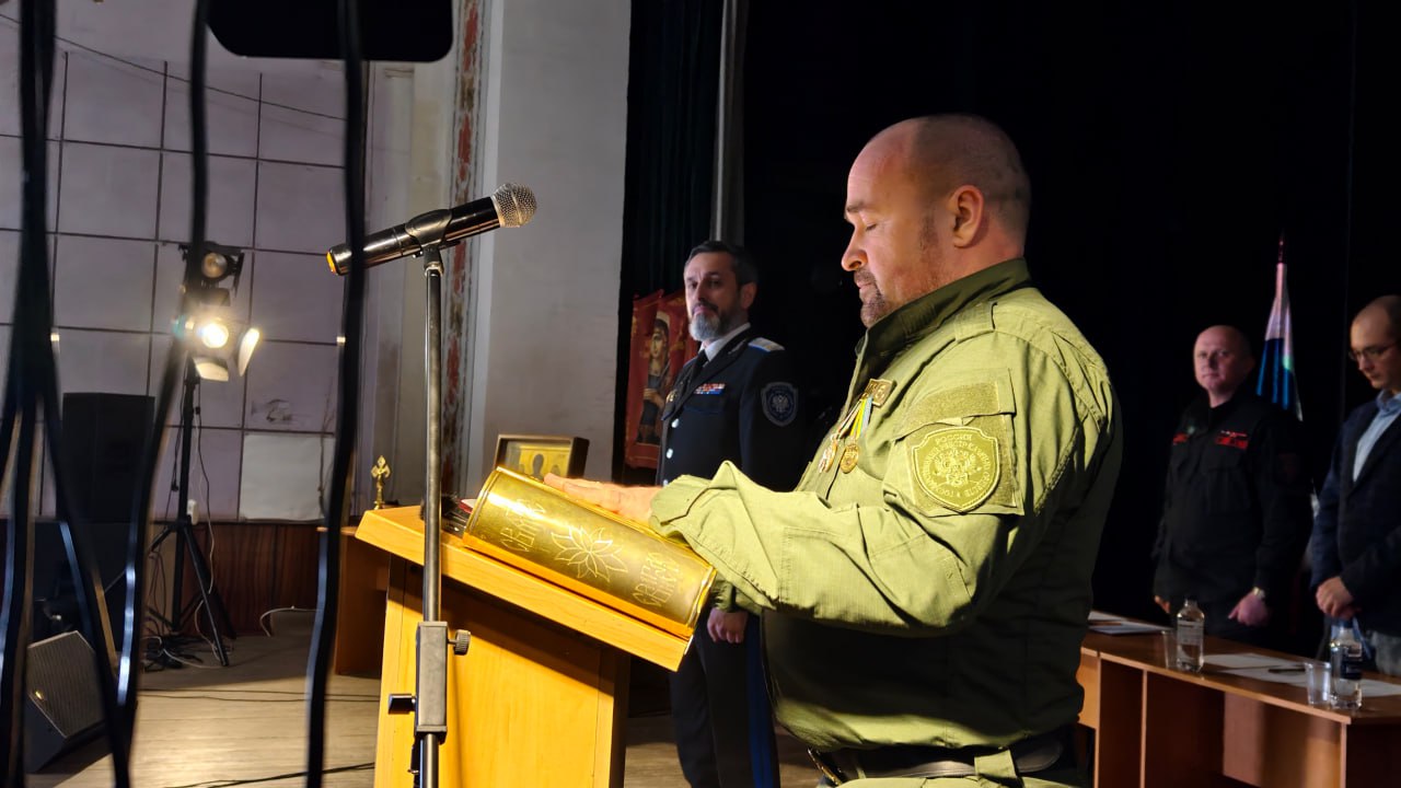 Состоялся Большой учредительный круг Окружного казачьего общества Запорожской области Состоялся Большой учредительный круг Окружного казачьего общества Запорожской области