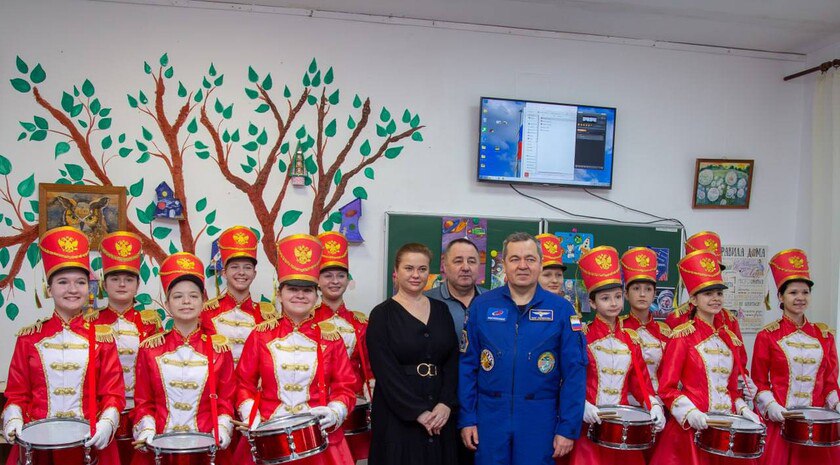 Запорожскую область посетил летчик-космонавт, Герой России Олег Скрипочка