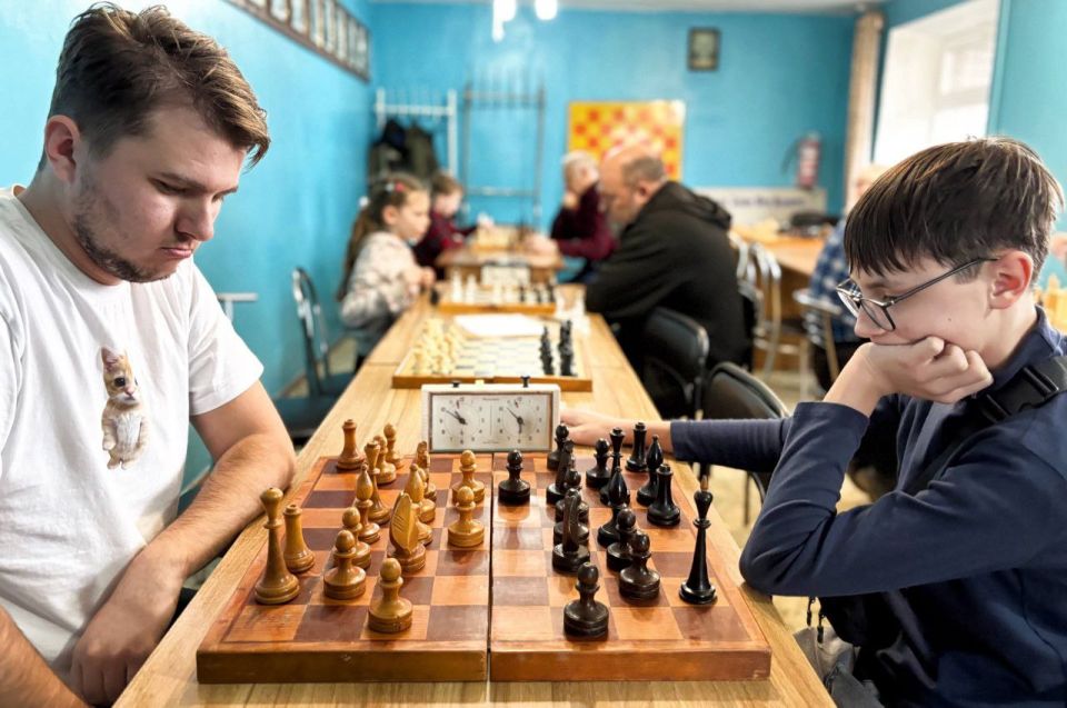 В Бердянске прошёл городской турнир по шахматам ко Дню защитника Отечества В Бердянске прошёл городской турнир по шахматам ко Дню защитника Отечества