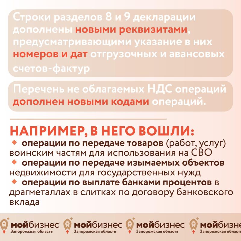 В форму декларации по НДС за первый квартал 2026 года внесены изменения В форму декларации по НДС за первый квартал 2026 года внесены изменения