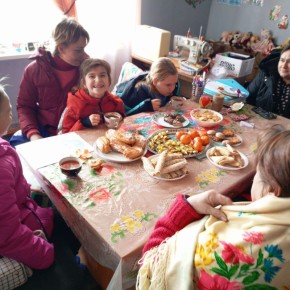 Прощание с Масленицей в Старопетровском ДК