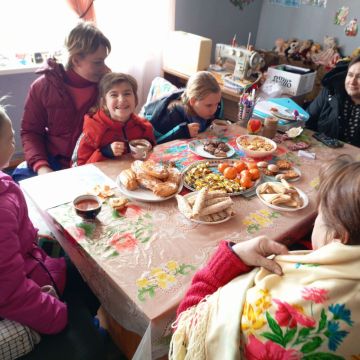 Прощание с Масленицей в Старопетровском ДК