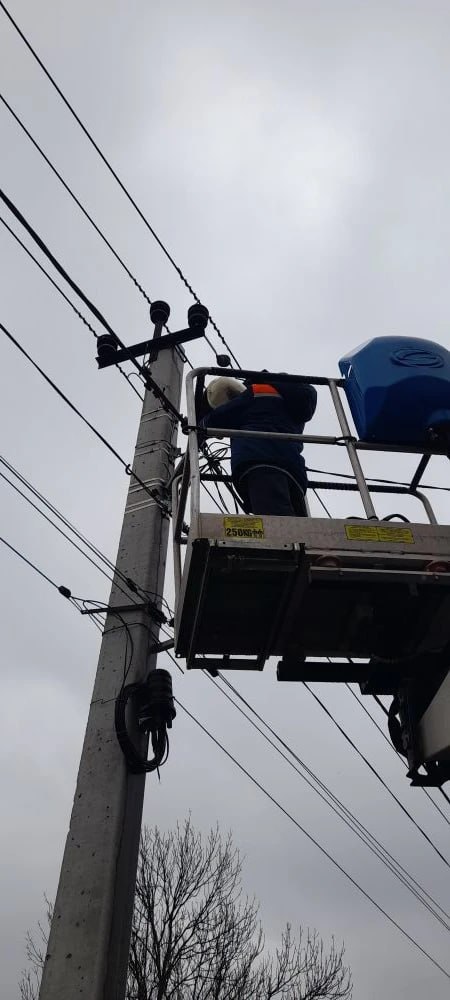 В селе Осипенко восстановили уличное освещение В селе Осипенко восстановили уличное освещение