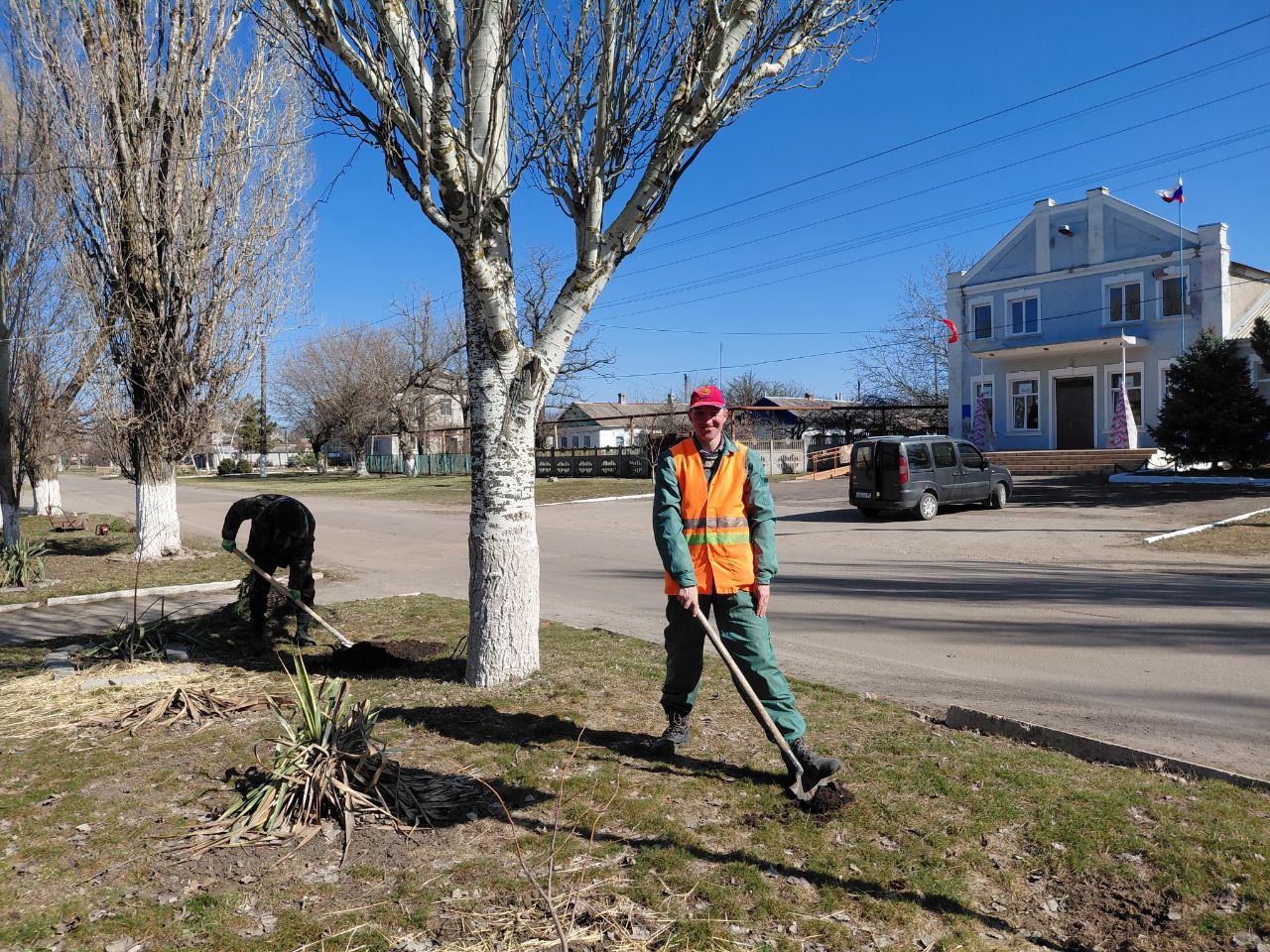 Благоустройство территорий в селе Луначарское Благоустройство территорий в селе Луначарское