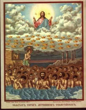 Анна Хорошун: 22 марта Русская православная церковь вспоминает 40 мучеников, в Севастийском озере мучившихся