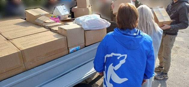 В Запорожской области Единая Россия, представители Чувашии и Бердянское казачество доставили гуманитарный груз в прифронтовой госпиталь