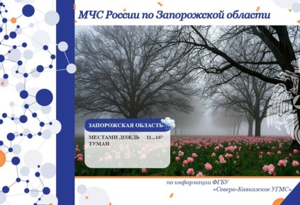 С 31 марта на 1 апреля на территории региона ожидается: