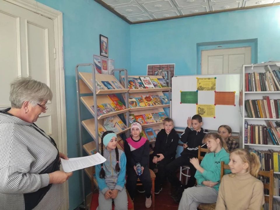 Литературные мероприятия прошли в библиотеках Бердянского муниципального округа Литературные мероприятия прошли в библиотеках Бердянского муниципального округа