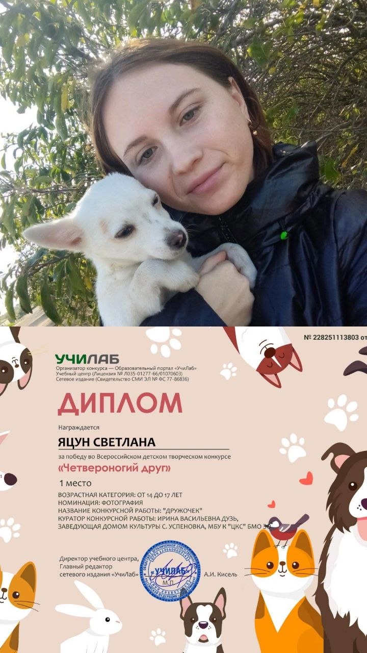 Всероссийский конкурс «Четвероногий друг» Всероссийский конкурс «Четвероногий друг»