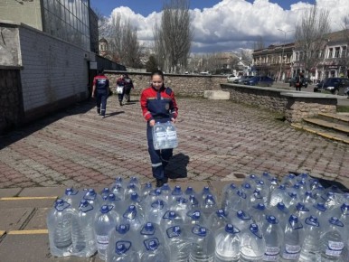 Добровольцы Запорожского отделения РО ВСКС никогда не оставят родной город один на один с бедой