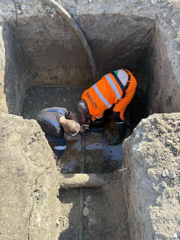 Специалисты АО «Водоканал» провели ремонт в селе Осипенко Специалисты АО «Водоканал» провели ремонт в селе Осипенко