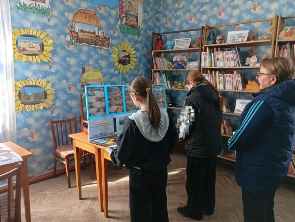 Память о Чернобыле: мероприятия в библиотеках муниципалитета Память о Чернобыле: мероприятия в библиотеках муниципалитета