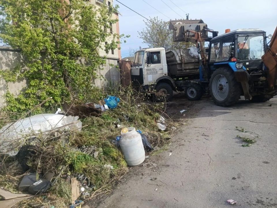 Бердянск готовится ко Дню Победы