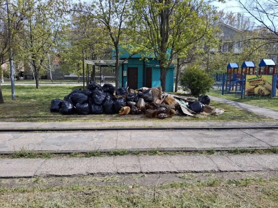 Бердянск готовится ко Дню Победы Бердянск готовится ко Дню Победы
