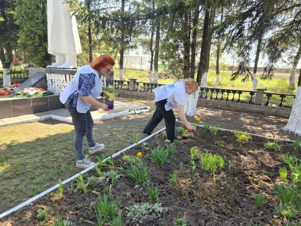 В районах Курской области в преддверии празднования Победы в Великой Отечественной войне социальные работники комплексных центров организовали акции по уборке придомовых территорий, где проживают их подопечные – ветераны и... В районах Курской области в преддверии празднования Победы в Великой Отечественной войне социальные работники комплексных центров организовали акции по уборке придомовых территорий, где проживают их подопечные – ветераны и...