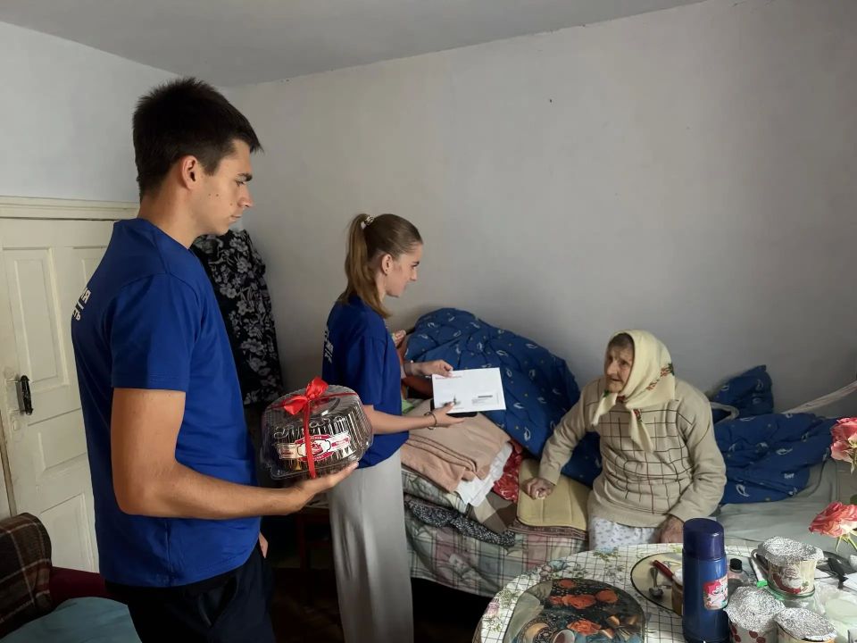 Жительница Бердянска Драганова Варвара Ивановна отметила 99-летие Жительница Бердянска Драганова Варвара Ивановна отметила 99-летие