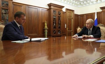 Владимир Путин провел встречу с главой Запорожской области Евгением Балицким
