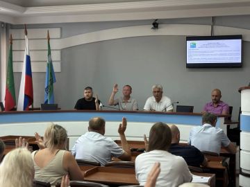 В Бердянске состоялось очередное заседание Бердянского городского Совета депутатов