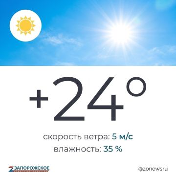 Теплый летний день ожидается в Запорожской области в четверг, 13 августа