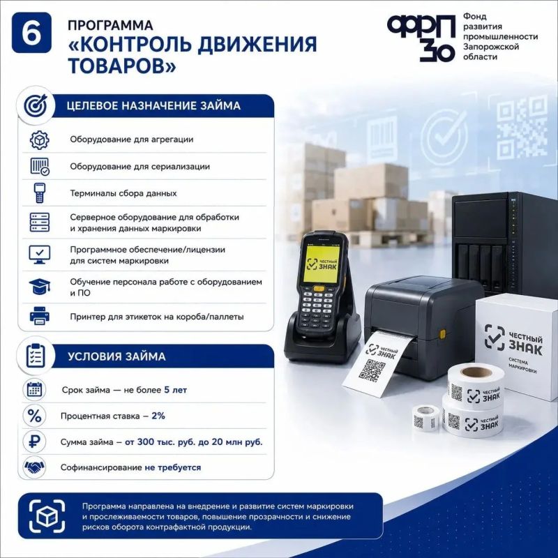 ФРП Запорожской области осуществляет финансирование промышленных предприятий на льготных условиях ФРП Запорожской области осуществляет финансирование промышленных предприятий на льготных условиях